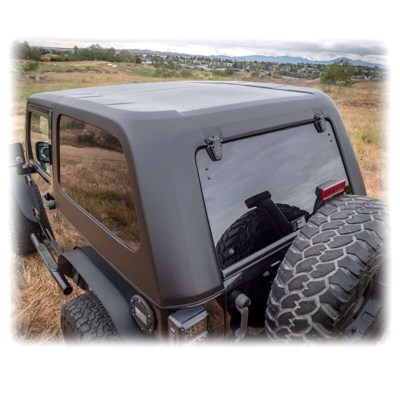Jeep Wrangler JK Hardtop - TURN Offroad - Fastback 2-Piece - White - `07-`18
